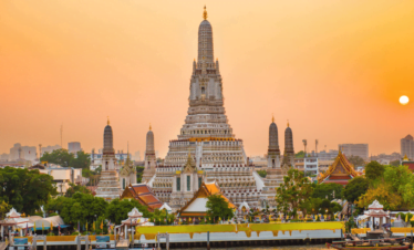 Serene Thailand Temple - Experience Tranquility on Your TravelFly Getaway.