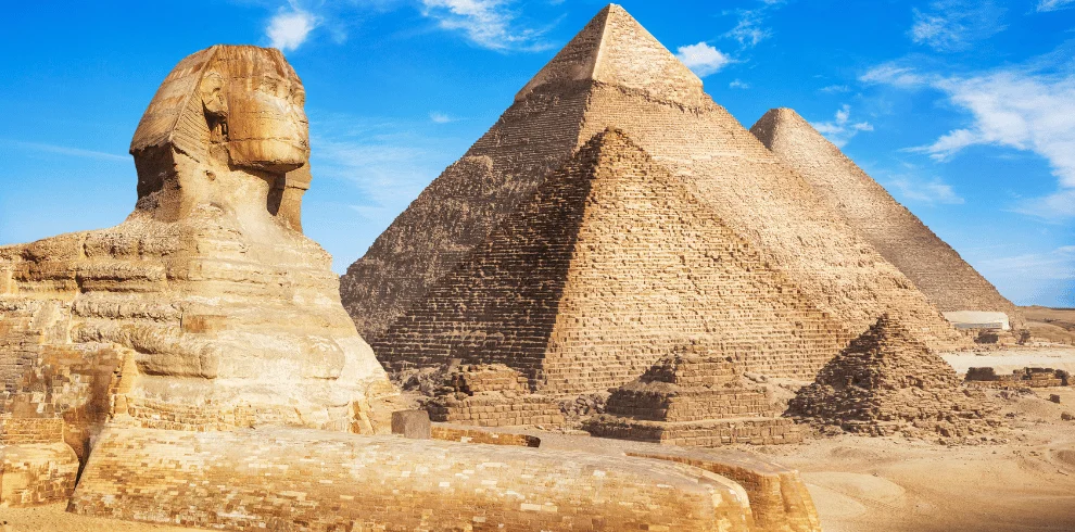 Pyramids and Sphinx - Iconic Landmarks of Cairo, Egypt - TravelFly Tour Package.